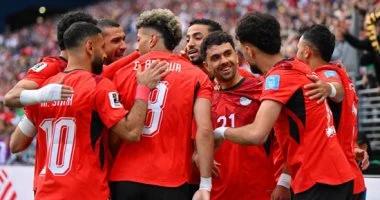 منتخب مصر يحتفل بالتأهل إلى دور الـ32 في كأس العالم 2026